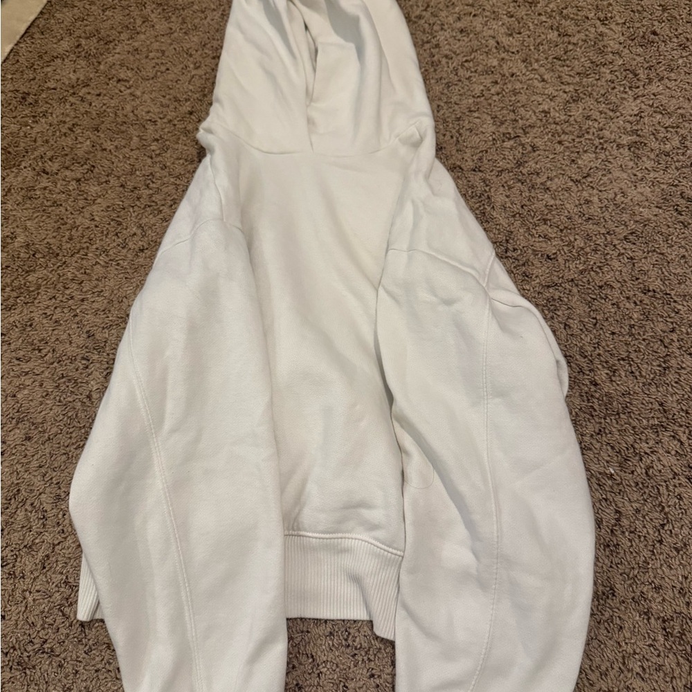 a new day Cream Hoodie